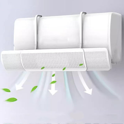 Universal Adjustable AC Wind Deflector – Telescopic Air Conditioner Baffle for Wall-Mounted Units